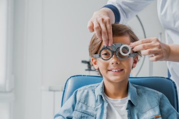 childrens eye exam.