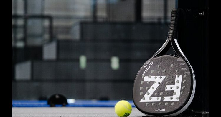 Close-up of a NOX Padel Racket on the Court, Ready for an Exciting Match